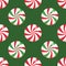 Seamless Christmas pattern with candy. Peppermint Pattern. Strawberry swirl candy seamless pattern. Perfect for fabrics, kids