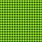 Seamless Circle Pattern in vivid Green