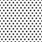 Seamless circles, dots pattern. Seamlessly repeatable polka dot