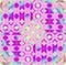 Seamless circles pattern purple pink blue centered