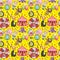 Seamless Circus pattern