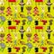 Seamless circus pattern