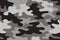 Seamless classic camouflage pattern. Camo fishing hunting vector background