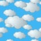 Seamless Cloud Pattern