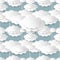 Seamless Cloudy Background