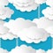 Seamless Cloudy Background