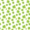 Seamless clover leaf pattern