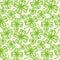 Seamless clovers pattern