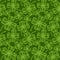 Seamless clovers pattern