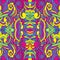 Seamless CMYK pattern