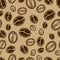 Seamless coffee pattern