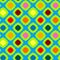 Seamless colored squares geometric pattern