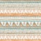 Seamless colorful aztec pattern vector orange Ethnic seamless