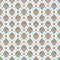 Seamless colorful paisley damask pattern on white background