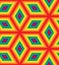 Seamless Colorful Rhombus Pattern. Iridescent Polygonal Geometric Abstract Background.
