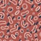 Seamless coral and plankton background.