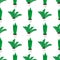 Seamless Creative Pattern of Potted Home Plants