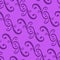 seamless curled repeat pattern