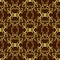 Seamless curled repeat pattern