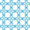 Seamless curled repeat pattern