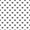 Seamless Curvy Pattern Stylish Repeated On White Background