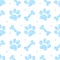 Seamless cute blue glitter pattern, doggy endless background for wallpaper, cover, card and poster designs, textile and