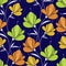 Seamless cute fancy floral pattern