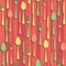 Seamless cutlery pattern