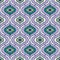 Seamless damask pattern, geometric trellis pattern, multi color seamless background, screen print vector texture
