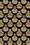 Seamless damask pattern gold