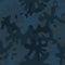 Seamless dark blue and brown military camouflage pattern vector