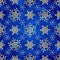 Seamless dark blue christmas pattern