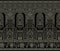 Seamless dark victorian border