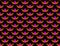 Seamless decorative pattern with graceful decorative flowers in a dark colors