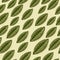 Seamless decorative template texture with green leaves on beige background. Template for wallpapers, site background, print design