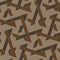 seamless decorative texture pattern. Brown beige multipurpose geometric for textile fabric print. Fashion and home design