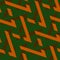 seamless decorative texture pattern. Orange green multipurpose geometric for textile fabric print.