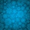 Seamless deep blue christmas texture. EPS 8