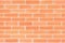 Seamless design vintage style orange brown brick wall detailed pattern textured background