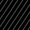 Seamless diagonal pinstripe pattern. White striped lines texture on black background