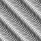 Seamless diagonal wavy stripes
