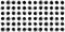 Seamless Distorted Contemporary Polka Dots surface pattern design in black and white monochrome