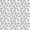 Seamless dogs pattern