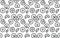 Seamless donuts pattern