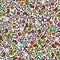 Seamless doodle Christmas pattern.