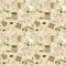 Seamless Doodle Coffee pattern