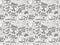 Seamless doodle coffee pattern background