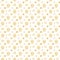Seamless doodle pattern with gold cupcake and stars. Cute cartoon background for birthday, St. Valentine\\\'s, bakery