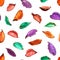 Seamless dried medley potpourri pattern