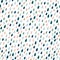 Seamless drops pattern. Creative rain texture for fabric, wrapping, textile, wallpaper, apparel. Vector illustration